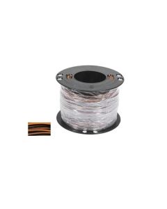 Elektrijuhe 1x1,5mm2 pruun-must 1jm.