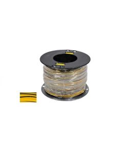 Elektrijuhe 1x1,5mm2 kollane-must 1jm.