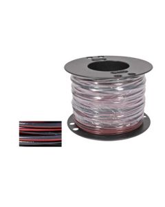 Elektrijuhe 1x1,5mm2 must-punane 1jm.