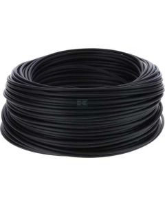 Elektrijuhe 1x6,0mm2 must 1jm.