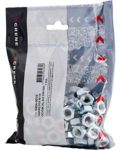 Mutrid M10x1,5 8,8 1kg. DIN934 Zn