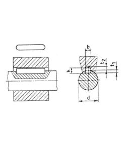 Puks #6mm Ø20,0/57mm Taper-Lock 1610