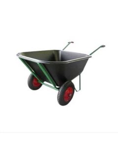 Käsikäru kaherattaline 290L plastvann
