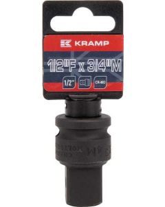 Padrunvõtme adapter 1/2"-3/4" L-48mm