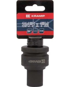 Padrunvõtme adapter  3/4"-1"