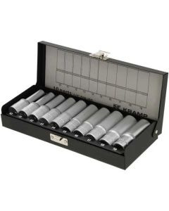 Padrunvõtmete komplekt 1/2" 10-osa