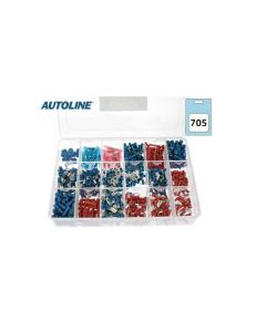 705-osaline juhtmeotsade komplekt