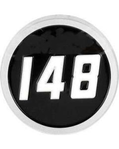 Embleem "148" 1865461M1, 3406973M91