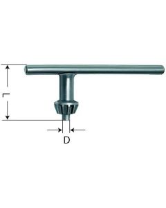 Puuripadruni võti Ø6mm L-41mm S2A