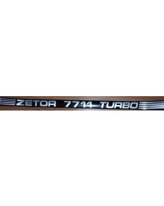 Kleebis "ZETOR 7711 TURBO"