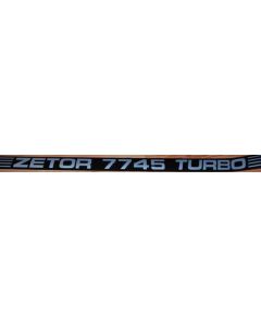 Kleebis "ZETOR 7745 TURBO"