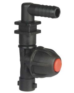 Pihusti korpus tilgaklapiga 3/8" 413211