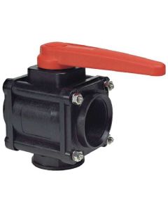 Kuulkraan 2" 10bar 3-suunda