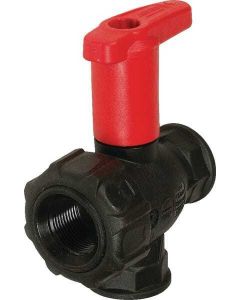 Kuulkraan 3/4" 3-suunda