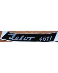 Kleebis "ZETOR 4611"
