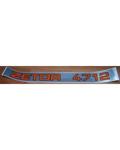 Kleebis "ZETOR 4712"