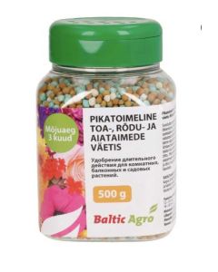 Pikatoimeline toa-rõdu-aiaväetis 500g, 3 kuud