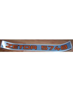 Kleebis RH "ZETOR 5748"
