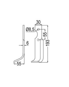 Tera LH 30x193mm #6mm 59276 B.C.S.