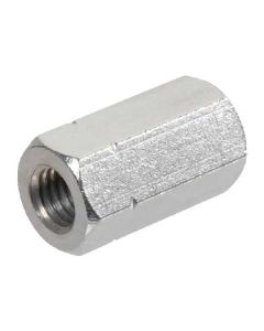 Jätkumutter M4x0.7-20 6 DIN6334 Zn