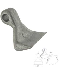 Haamer Ø20,5 40/120mm R110 63-RM-4-20