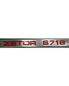Kleebis "ZETOR 6718"