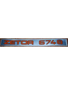 Kleebis "ZETOR 6748"