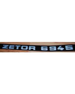 Kleebis RH "ZETOR 6945"