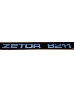 Kleebis RH "ZETOR 6211"
