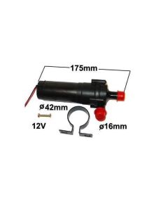 Tsirkulatsioonipump Ø16mm 12V 15 l/min