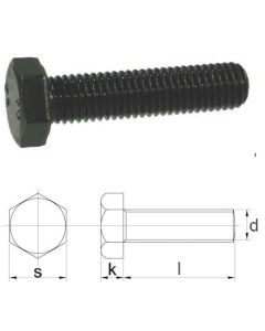 Polt M12x1,75-40 12,9 DIN933