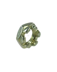 Kroonmutter M16x1,5 H-12mm 8.8 DIN937
