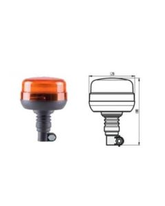 Vilkur painduva varrega LED Ø129x188mm