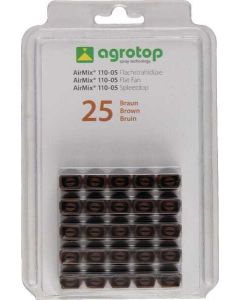 Pihusti AM 110° 05 pruun plastik 25tk. Agrotop