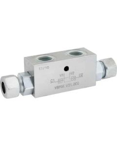 Tagasivoolu klapp VBPDE-2 1/2" M22x1,5 15L 50l/min