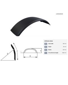 Poritiib 410x1400mm plastik