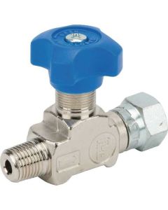 Kraan 1/4" 400bar