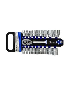 19-os.padrunvõtmete komplekt 1/2" GEKO
