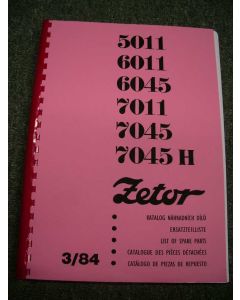 Kataloog ZETOR 5011-7045