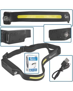 LED pealamp 3W+1W 1200mAh 350Lm IPX4