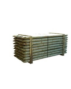 Immutatud puitpost L-2400mm Ø100mm HC3