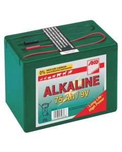 Patarei 9V 75Ah ALKALINE