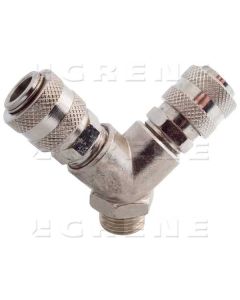 Kiirühendus duubel 1/2" väliskeere