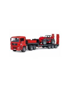 MAN treileriga + Manitou laadur 1:16 BRUDER