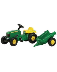 Traktor JOHN DEERE käruga ROLLY TOYS