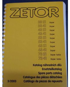Varuosade kataloog ZETOR 3321-7341