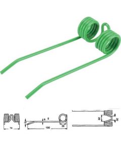 Pii 190x74x30 Ø5mm 821421.1