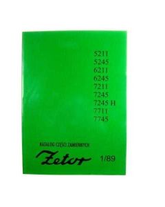 Varuosade kataloog ZETOR 5211-7745