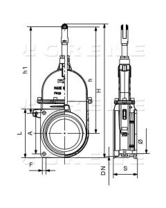 RIV siiber F/K 4" 150x180