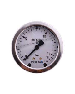 Manomeeter T-1/4" 16bar Ø63mm